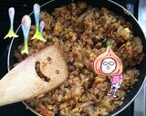 残り物でカレーチャーハン**作り方5写真