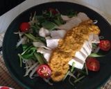 蒸し鶏の人参ソースがけ作り方5写真