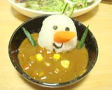オラフのカレーライス（アナと雪の女王）作り方5写真