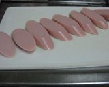 魚肉ソーセージの紅生姜揚げ作り方1写真