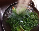 ♪娘の好きなほうれん草の胡麻和え弁当用♪作り方2写真