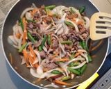あんかけ和風ナポリタン揚げ焼きそば♡作り方2写真