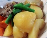 煮崩れなし！ほっくり肉じゃが作り方6写真