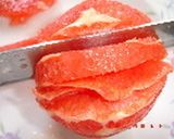 鶏肉とグレープフルーツとほうれん草サラダ作り方2写真