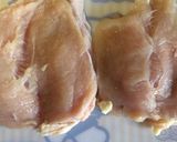 簡単 むね肉のヘルシー梅しそチーズ焼作り方2写真
