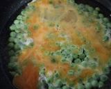 えんどう豆の卵とじ作り方3写真