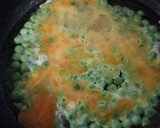 えんどう豆の卵とじ作り方3写真