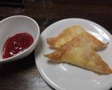 ゆで卵とツナの包み揚げ作り方8写真