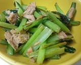 冷凍保存お弁当★チンゲン菜とツナ炒め作り方8写真
