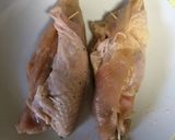 簡単 むね肉のヘルシー梅しそチーズ焼作り方6写真