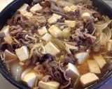 簡単☆豆腐の旨味が引き立つおいしい肉豆腐作り方5写真