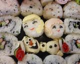 アナと雪の女王キャラ弁作り方2写真