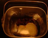 ラム酒漬けドライフルーツのパン作り方1写真