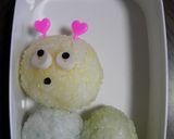 子どもが自分で作るキャラ弁＊いも虫ちゃん作り方10写真