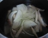 干ししいたけと玉ねぎのかきたま汁作り方4写真