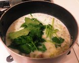 そら豆とほうれんそうのポタージュスープ作り方3写真