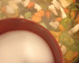 鶏肉とチンゲン菜の八宝菜風丼作り方4写真