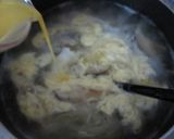 干ししいたけと玉ねぎのかきたま汁作り方6写真