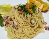混ぜるだけ！タコと明太子のパスタ作り方7写真