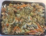 旬の野菜たっぷり春巻き作り方4写真