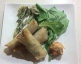 旬の野菜たっぷり春巻き作り方6写真