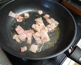 きのこベーコンのクリームトマトジュース煮作り方3写真