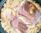 お祝いにも♪超簡単☆玄米でモチモチ鯛飯作り方5写真