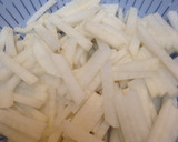 きんぴら風大根炒め作り方1写真