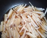 きんぴら風大根炒め作り方3写真