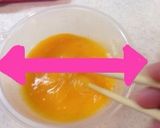 お弁当に♪＊黄色がキレイな卵焼き＊作り方2写真