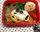 スヌーピー☆キャラ弁作り方4写真