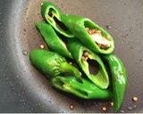 かき醤油で甘とうがらし作り方2写真