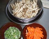 打ち豆(つぶし豆)入りきんぴらごぼう作り方1写真