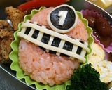 簡単キャラ弁　トッキュージャー作り方3写真