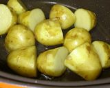 新じゃがとスペアリブの焼き煮作り方3写真