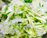 寒天と胡瓜の爽やか緑甘酢和え作り方7写真