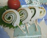 お弁当に～ちくわ海苔シソチーズ巻き作り方5写真