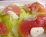 あまった刺身で　簡単　カルパッチョ作り方3写真