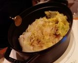 ストウブで豚バラ白菜のﾐﾙﾌｨｰﾕ鍋作り方4写真
