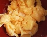 簡単ランチ♪揚げ玉とトマトのサラダうどん作り方1写真