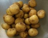 新じゃがのコロコロ揚げ☆作り方1写真