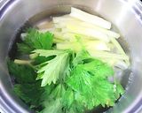 シャキッと食感♡セロリのナンプラー漬け作り方2写真
