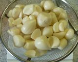 冷蔵庫で常備☆にんにく保存作り方1写真