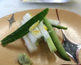 ★長芋と胡瓜のわさび柚子仕立て★作り方1写真