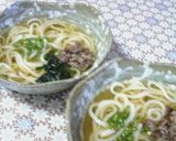 関西風肉うどん作り方4写真