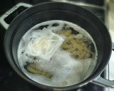 白アスパラのクリームパスタ*黒トリュフ添作り方10写真
