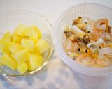 ✿シーフードとポテトのソテー✿作り方1写真