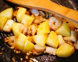 ✿シーフードとポテトのソテー✿作り方4写真