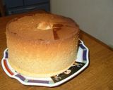 超ふっわふわっ！☆カラメルシフォンケーキ作り方13写真