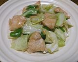 鶏むね肉とキャベツの甘味噌炒め作り方6写真